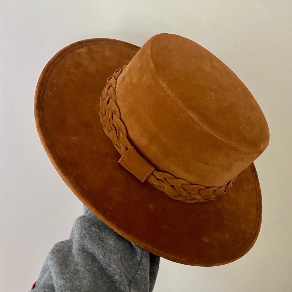 ASN Los Angeles Wide Brim Braided Hat
